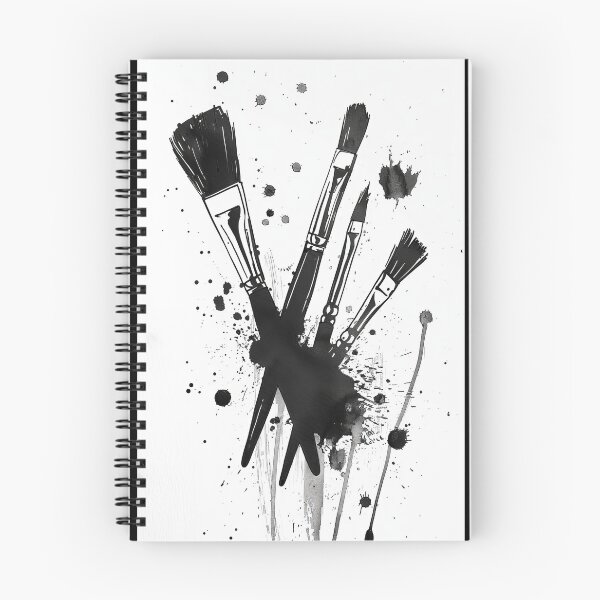Item preview, Monochromatic Swirl: Brushstroke Expression designed and sold by Piotrek0001.