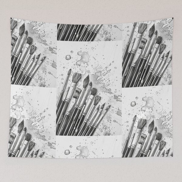 Item preview, Monochromatic Swirl: Brushstroke Expression designed and sold by Piotrek0001.