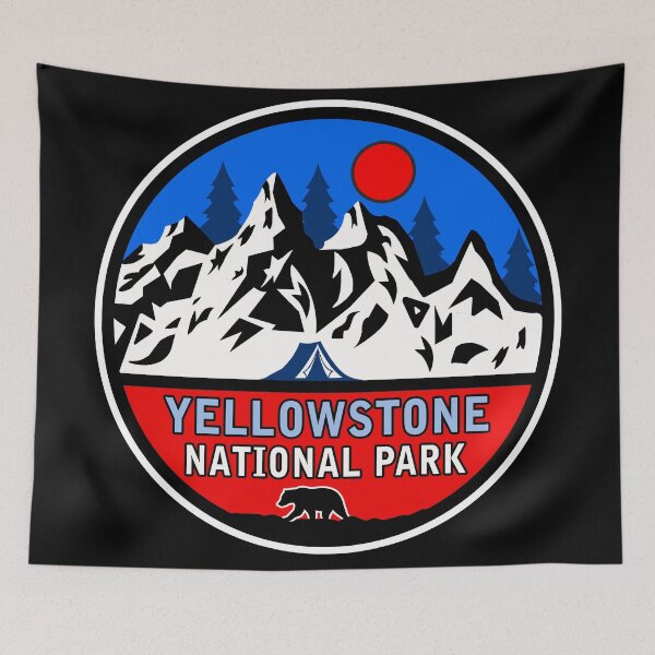 Aperçu de l'œuvre le parc national de Yellowstone créée et vendue par Nature-Book.