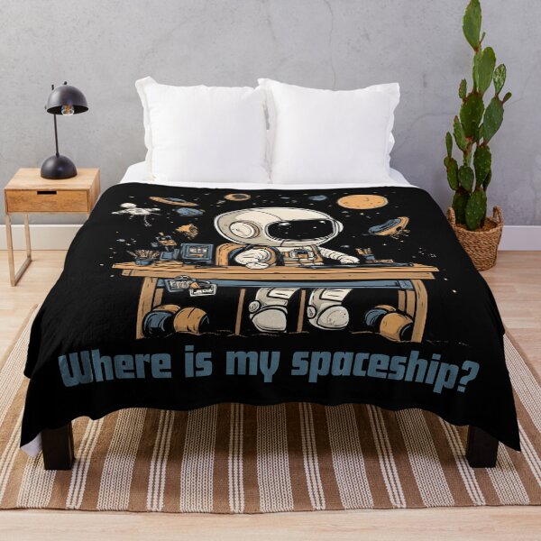 Item preview, Space Visit 1 - Where is my Spaceship designed and sold by innoAttire.