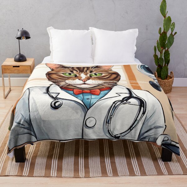 Item preview, The Cat in the Lab Coat 2 designed and sold by Tom-Johnson.