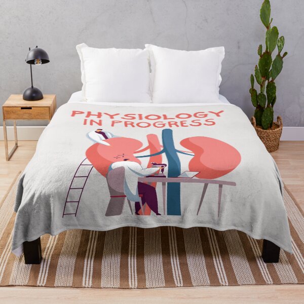 Item preview, Physiology in progress - Physiologists - Medical designs for medical doctors and medical graduates designed and sold by ScientistArtist.