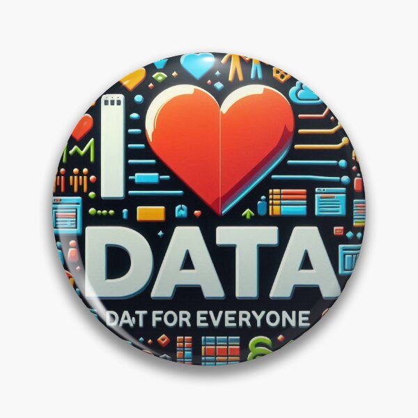 Item preview, I Love Data designed and sold by kakaTee.