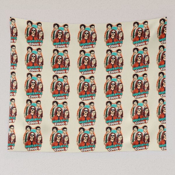 Item preview, Beige Workaholics - TV show, art - Let's get weird designed and sold by NightPrints.