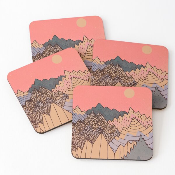 Item preview, The jagged peaks of autumn designed and sold by Swadeillustrations.