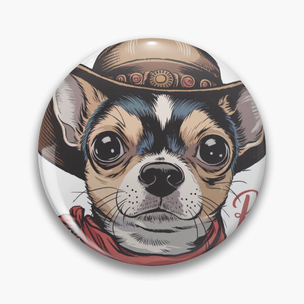 Artikelvorschau, Raise Hell - Cowboy-Chihuahua-Design entworfen und verkauft von Charlietule.