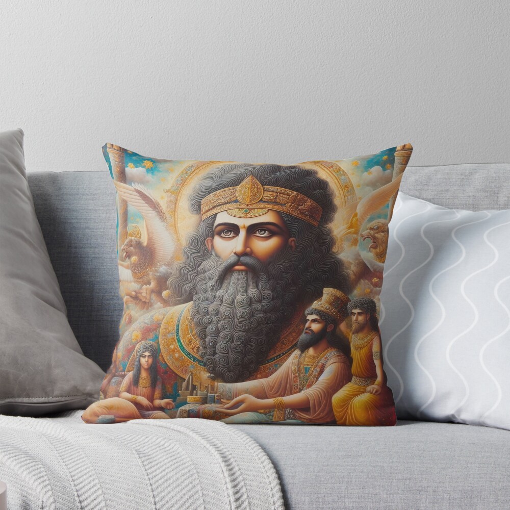 Item preview, Throw Pillow designed and sold by Azrora.