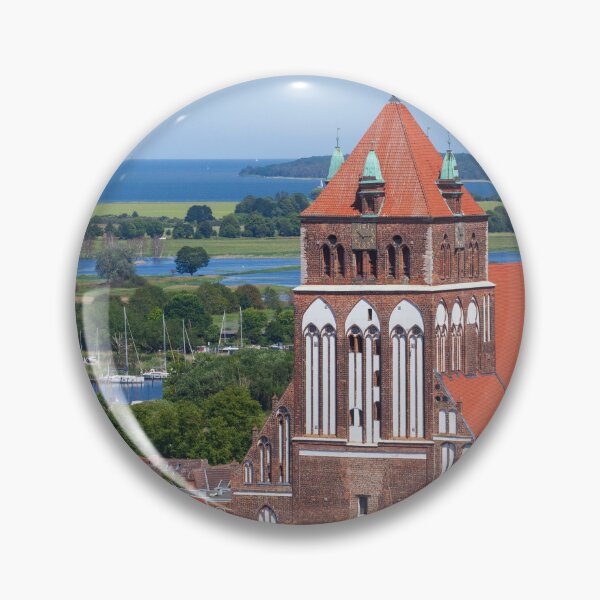 Item preview, View from the cathedral to St. Mary's Church, Greifswald designed and sold by Torsten  Krüger.