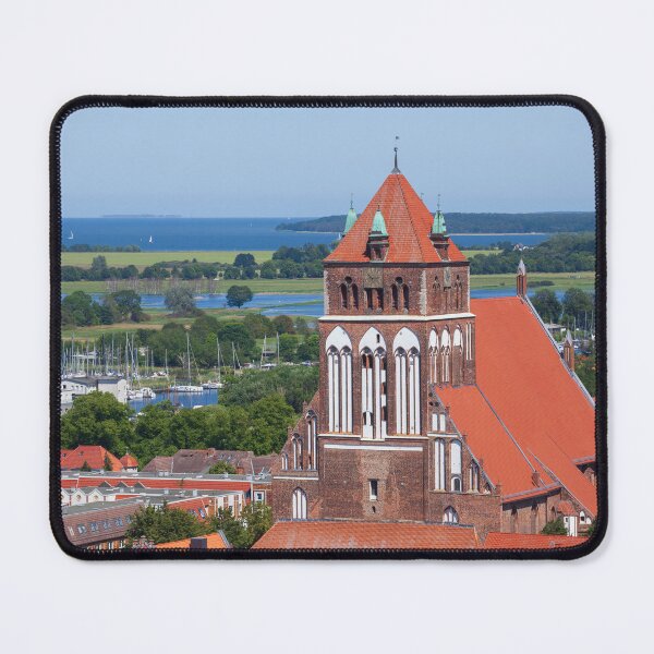 Item preview, View from the cathedral to St. Mary's Church, Greifswald designed and sold by Torsten  Krüger.