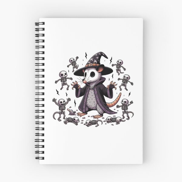 Item preview, Wizard Opossum Spooky Necromancer designed and sold by cami gallo.