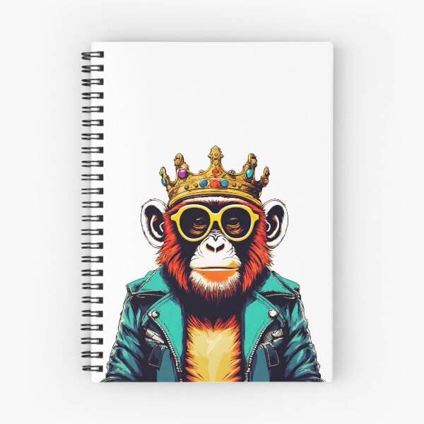 Item preview, Monkey King with Crown and Shades 2 designed and sold by Tom-Johnson.