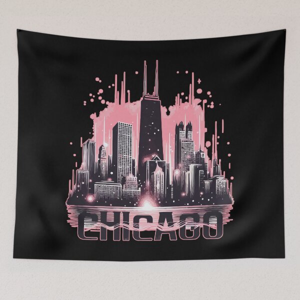 Item preview, Chicago Cityscape designed and sold by TomFrontierArt.