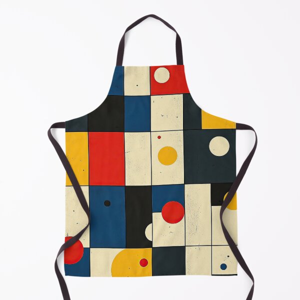 Item preview, Bauhaus, Bauhaus, inspired by Piet Mondrian, red, blue, yellow designed and sold by ArtHouseNiklas.