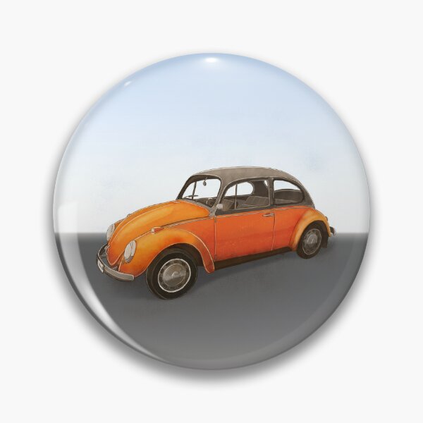 Artikelvorschau, Oldtimer in Orange entworfen und verkauft von Kalle Kiewitz.
