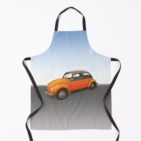 Item preview, Vintage car in orange designed and sold by Kalle Kiewitz.