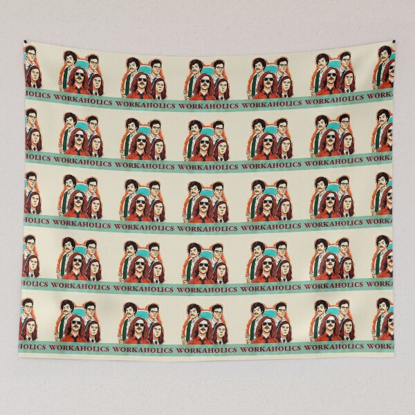 Item preview, Workaholics (Cream) - Art designed and sold by NightPrints.