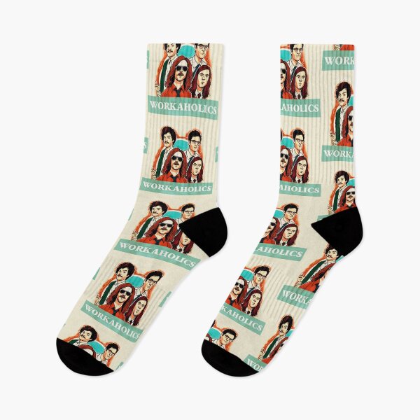 Item preview, Beige Workaholics - TV show, art - Let's get weird designed and sold by NightPrints.