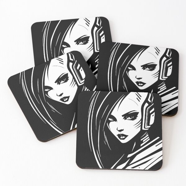 Item preview, Hero Girl Cyberpunk designed and sold by humminghaven.