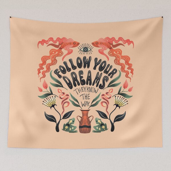 Item preview, Follow Your Dreams - They Know The Way designed and sold by Haley Schulz.