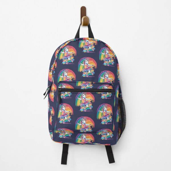 Item preview, Ballerina dancing rainbow unicorn designed and sold by All-About-Life.