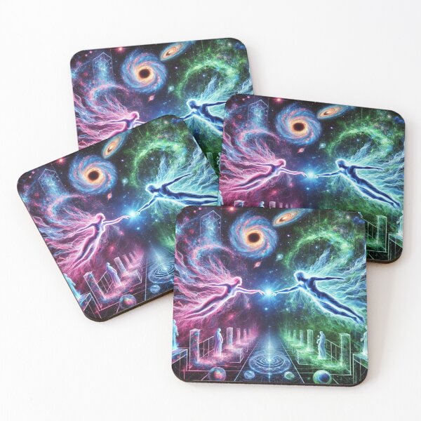 Item preview, "Eternal Love Beyond Time and Space: A Cosmic Connection" designed and sold by Meta2Physical.