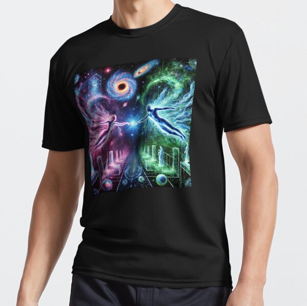 Item preview, "Eternal Love Beyond Time and Space: A Cosmic Connection" designed and sold by Meta2Physical.