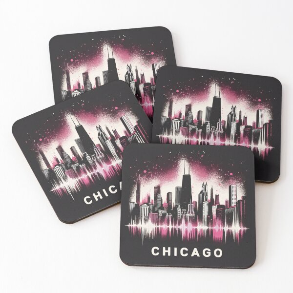 Item preview, Chicago Cityscape Modern designed and sold by TomFrontierArt.