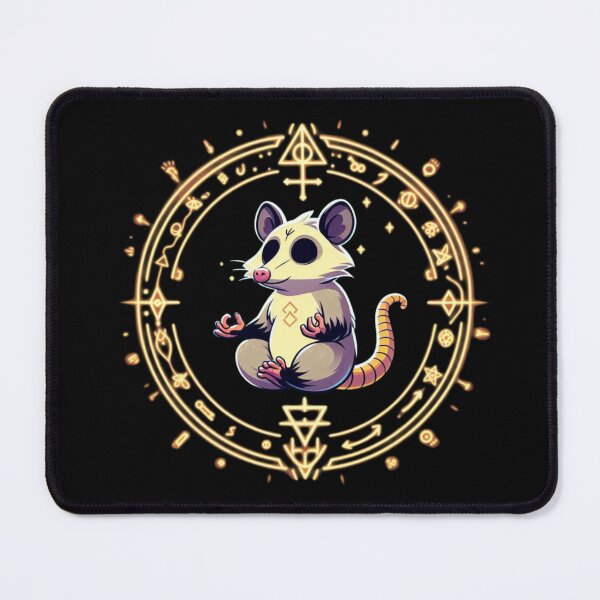 Item preview, Wizard Opossum in Arcane Meditation designed and sold by cami gallo.