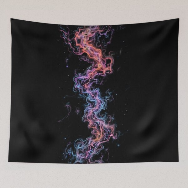 Item preview, Red and Blue wiggle nebula designed and sold by SMaiarti.