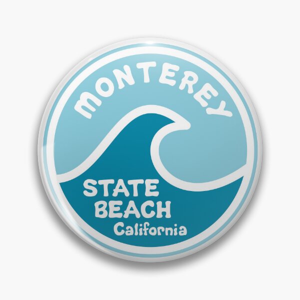 Item preview, Monterey State Beach California Wave designed and sold by bivenart.