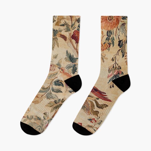 Item preview, Antique Floral Birds Carpet designed and sold by GrinGalore.
