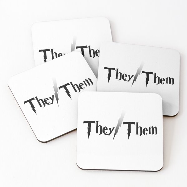 Item preview, They Them Pronouns Harry P designed and sold by LilacFrost.