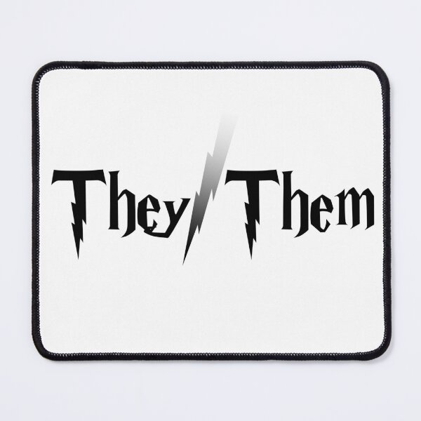 Item preview, They Them Pronouns Harry P designed and sold by LilacFrost.