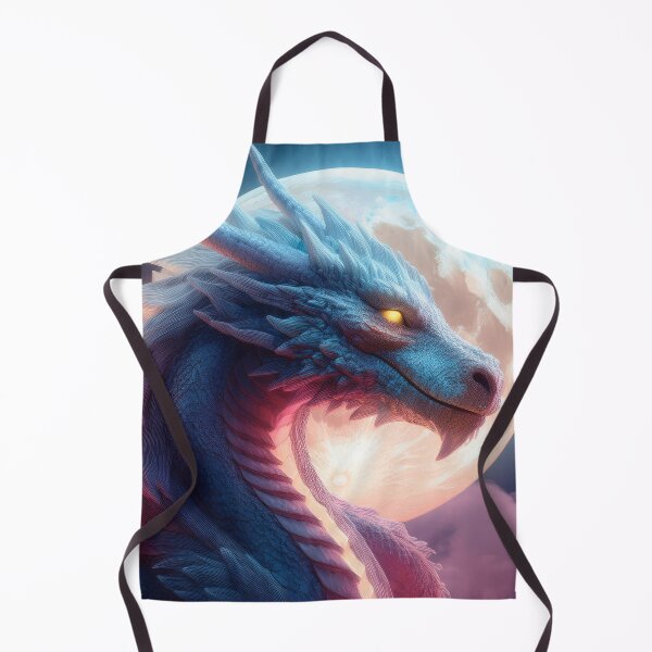 Item preview, Blue and pink dragon. designed and sold by BAR DEC.