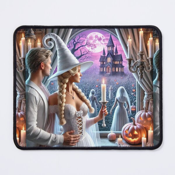 Item preview, Haunting Love: The Enchanted Couple of the Halloween Realm designed and sold by Meta2Physical.