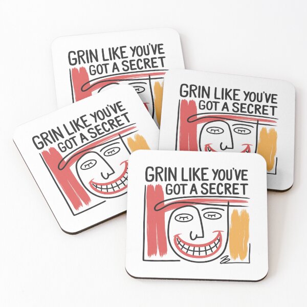 Item preview, Grin like you've got a secret, funnyfits70, Humor, Funny designed and sold by FunnyFits70.