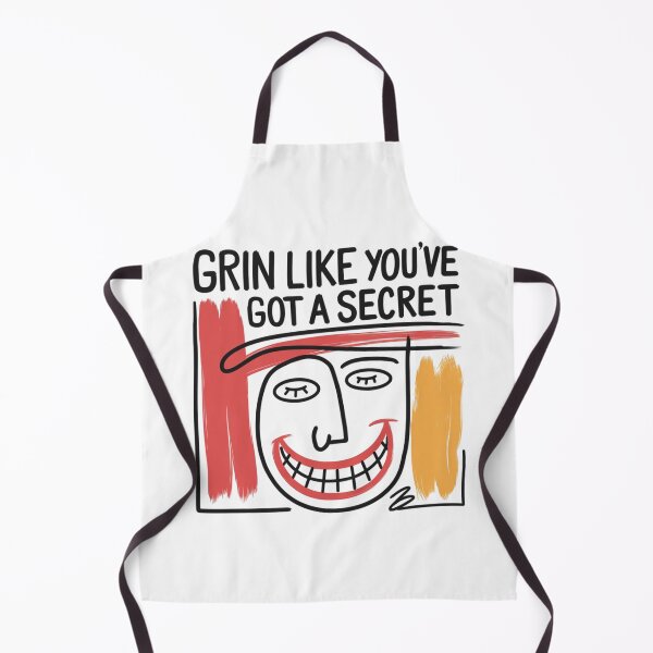 Item preview, Grin like you've got a secret, funnyfits70, Humor, Funny designed and sold by FunnyFits70.