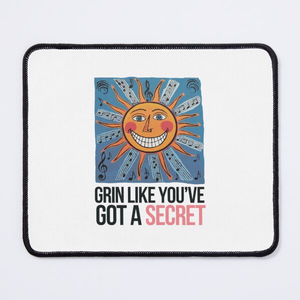 Item preview, Grin like you've got a secret, funnyfits70, Humor, Funny designed and sold by FunnyFits70.