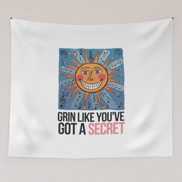Item preview, Grin like you've got a secret, funnyfits70, Humor, Funny designed and sold by FunnyFits70.
