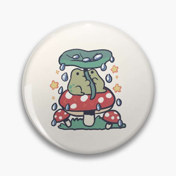 Item preview, frog on a mushroom  designed and sold by Artofmayara.