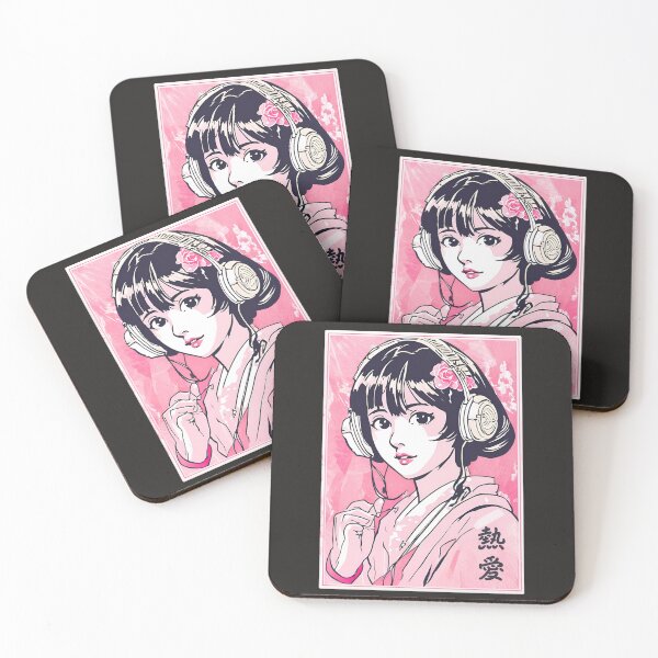 Item preview, Musical Mangaka Playing Music Passionate Love Life Blessings Quote in Japanese designed and sold by wigobun.