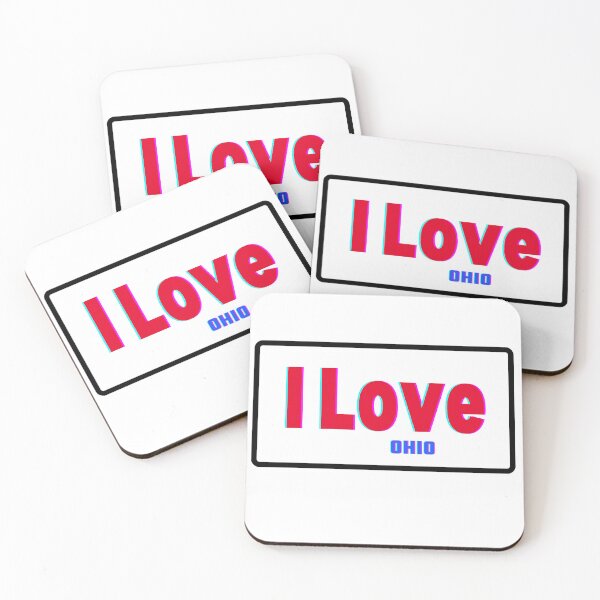 Item preview, I love Ohio designed and sold by CapriCreatives.