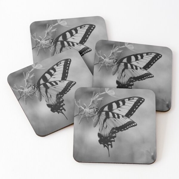 Item preview, Eastern Swallowtail Butterfly B&W designed and sold by MercerImages.