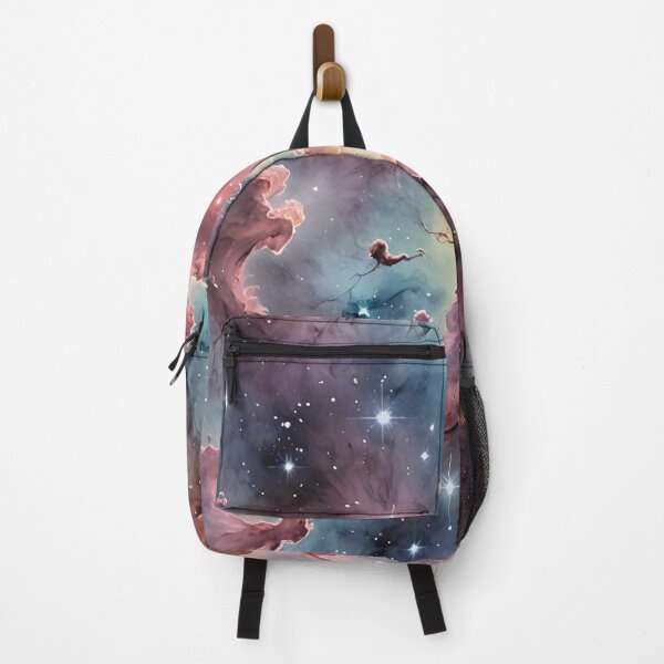 Item preview, Arte en acuarela de la nebulosa del espacio profundo designed and sold by OlexPrints.