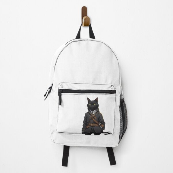 Item preview, Mysterious Black Cat Rogue - Anime-Style Design designed and sold by CrownedCanvas.