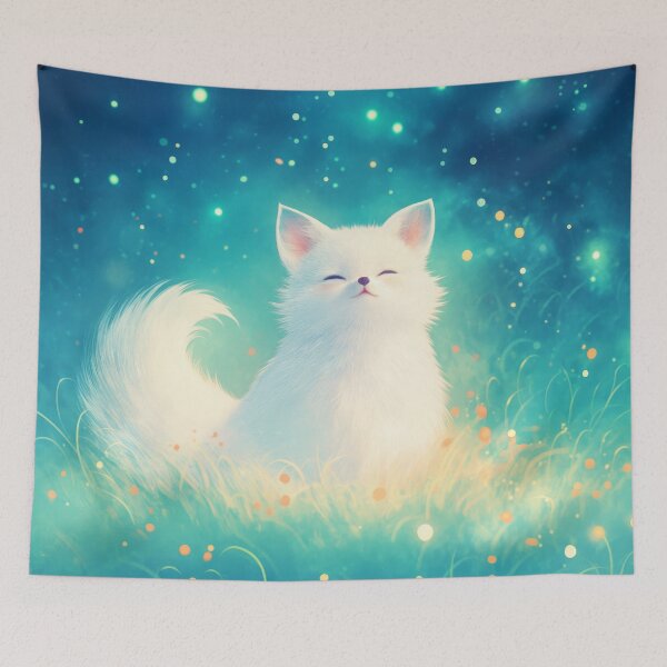 Item preview, Snow Fox Winter Jewel designed and sold by AshiraCreations.