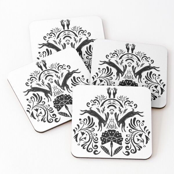 Item preview, Mystical rabbits designed and sold by IrinaAvdeeva.