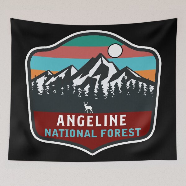 Item preview, Angelina National Forest designed and sold by Nature-Book.