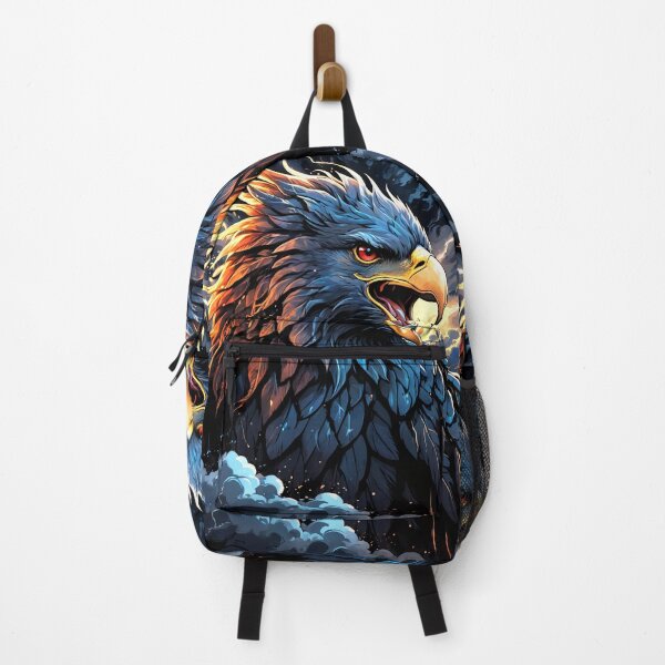 Item preview, Gothic Eagle Majestic Fierce Intricate Feathers Dark Art designed and sold by ByteyCreatives.