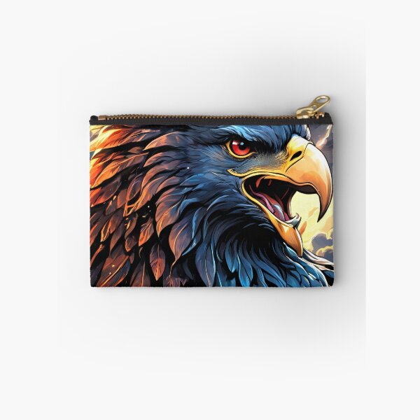 Item preview, Gothic Eagle Majestic Fierce Intricate Feathers Dark Art designed and sold by ByteyCreatives.